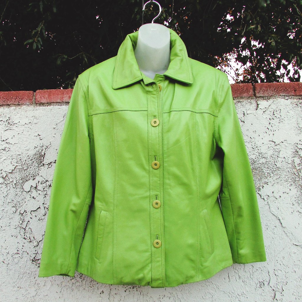 Wilson Leather Green Shacket L